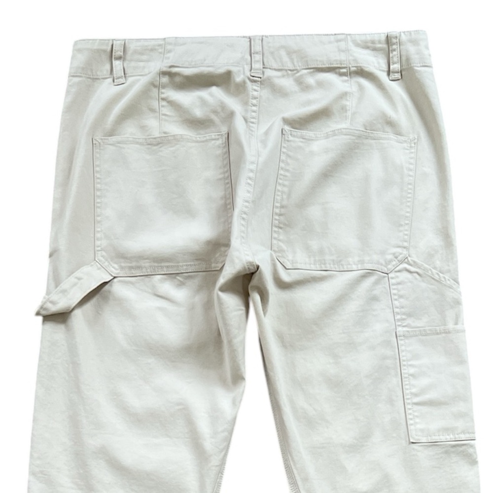 Vince Women's Ivory Cropped Utility Carpenter Pants Size 30 NWOT - Picture 11 of 15